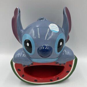 Disney Lilo & Stitch Watermelon Hand Painted Ceramic Sponge Holder - NWT